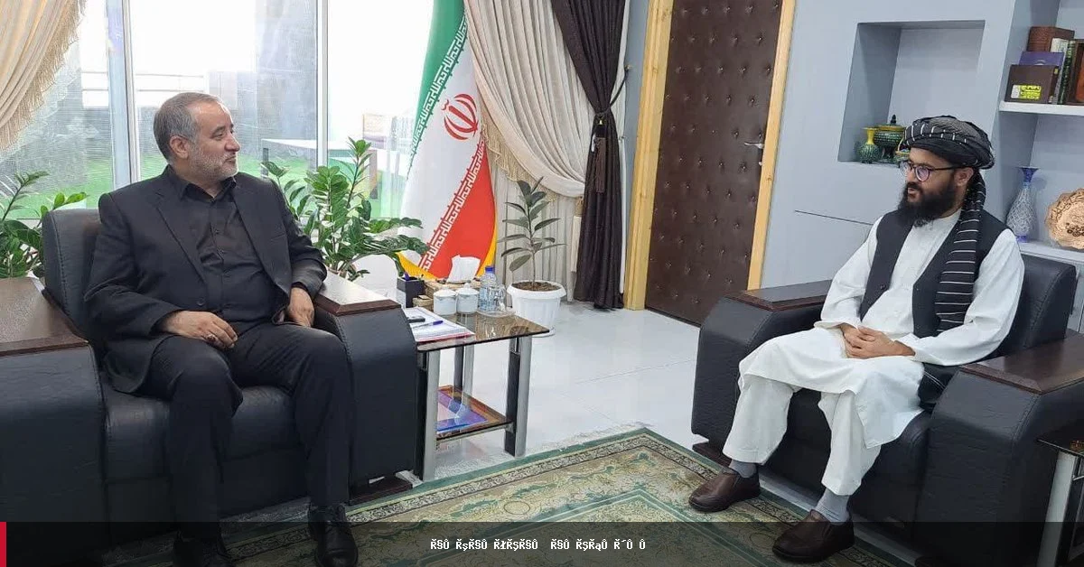 گفتگوهای طالبان و مقام‌های ایرانی در مورد حل مشکلات تجاری در گمرک ابونصر فراهی