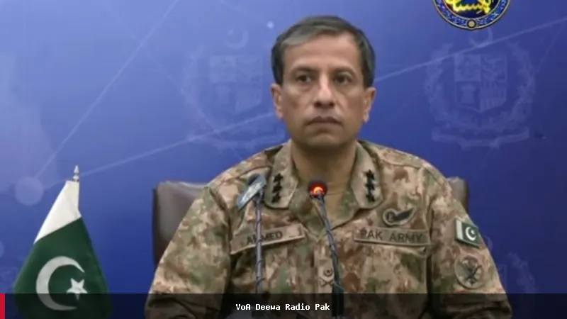 د پاکستان پوځي ویاند: بلوچستان کې د ترهګرۍ مرکزي ملاتړ کونکی هندوستان دی 