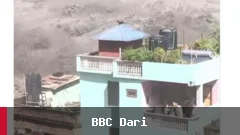 انتشار تصاویر و ویدئوهای ویرانی ناشی از سیل در نپال