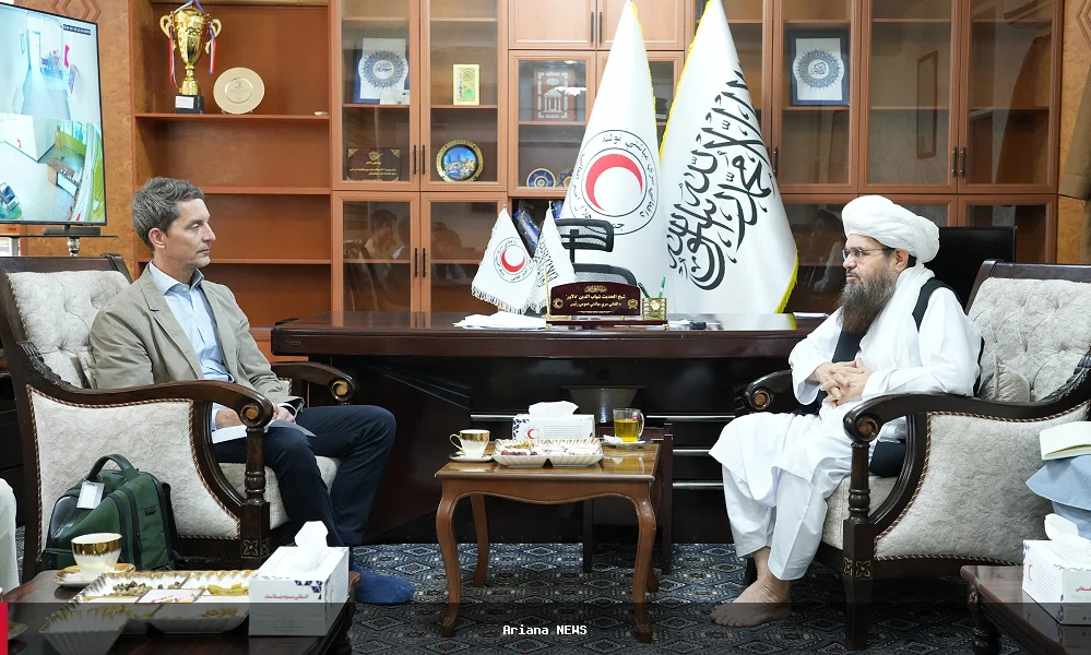 توسعه همکاری‌های بشردوستانه هلال احمر افغانستان با هلال احمر اتریش و دانمارک