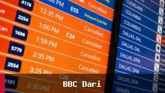 اخلال گسترده در چندین فرودگاه مناطق شرقی آمریکا در پی قطع تصادفی یک کابل فیبر نوری