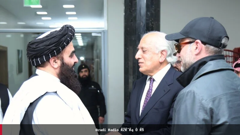گفت‌وگوی متقی و خلیل‌زاد درباره روابط افغانستان و امریکا