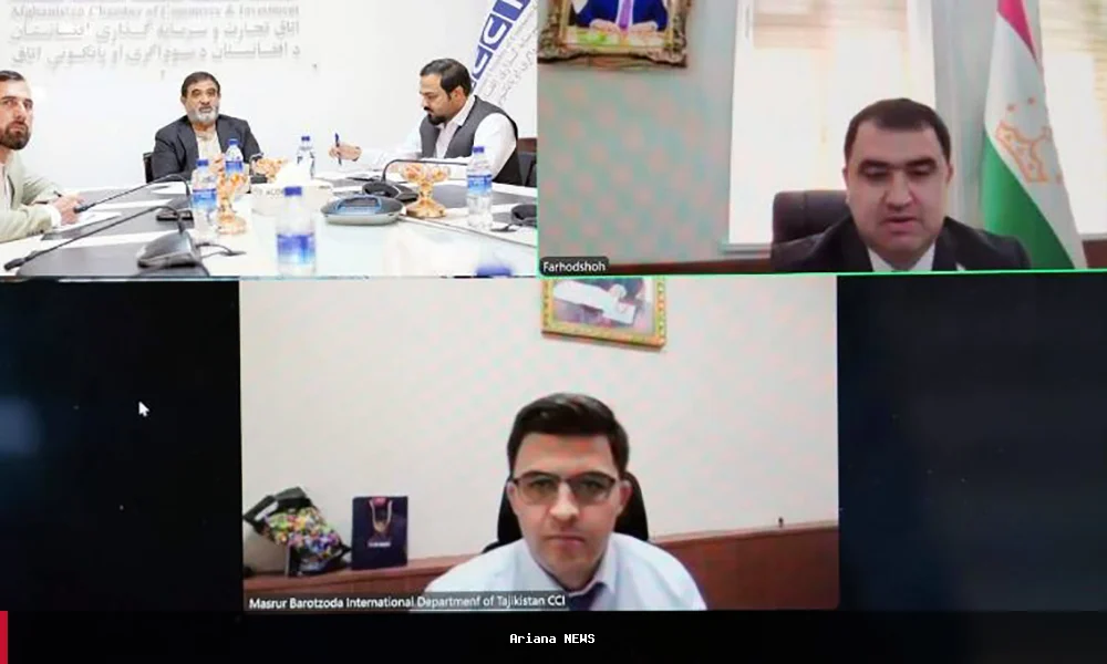 تقویت روابط تجاری و سرمایه‌گذاری افغانستان و تاجیکستان