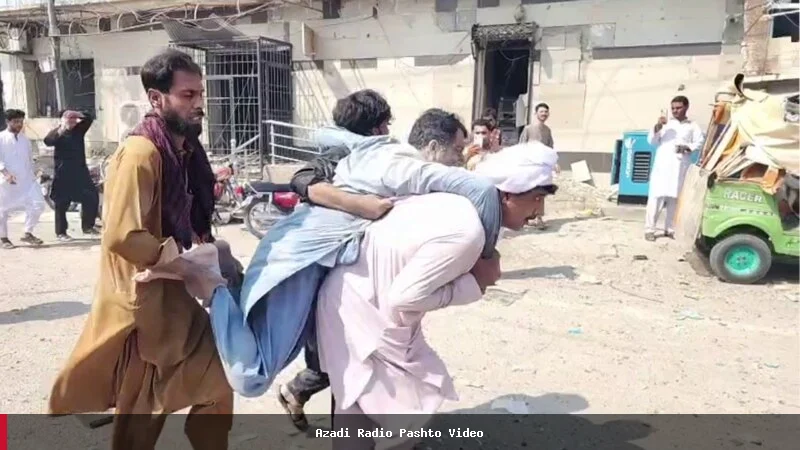 چاودنه در کواټ خیبرپښتونخوا، ۱۷ کشته و ۵۰ زخمی برجا گذاشت