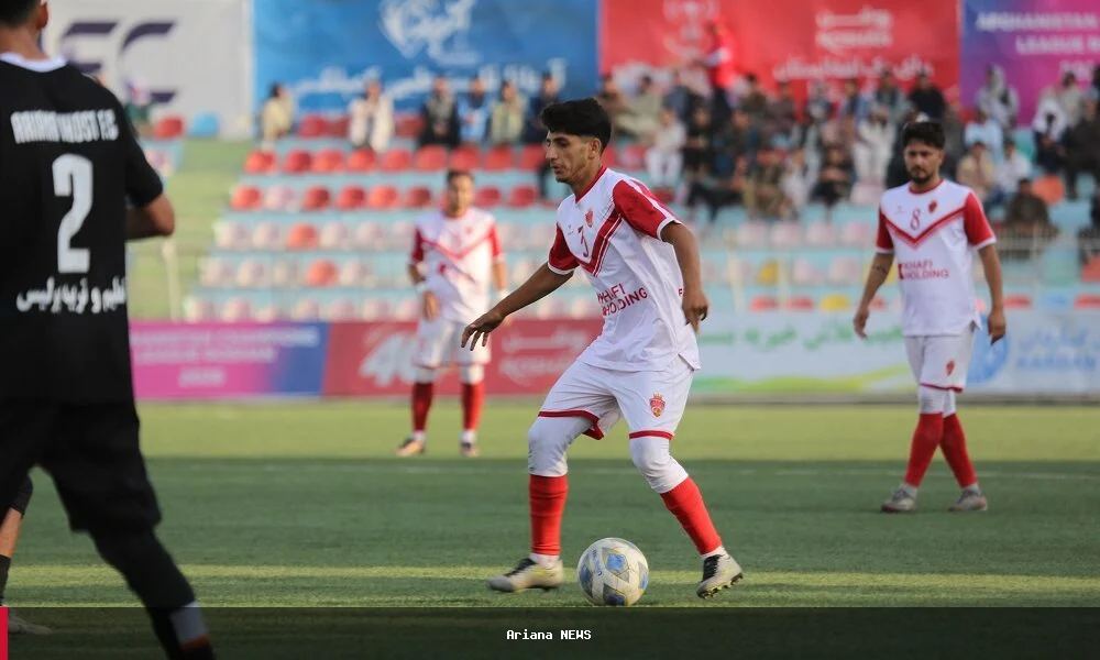 سورخ پوشان خفی با پیروزی 1-0 بر آریانا خوست رکورد بی‌نقص خود را حفظ کردند