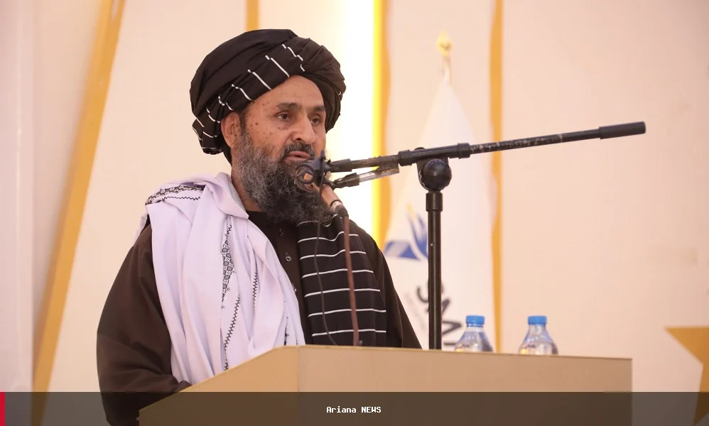 Deputy PM Baradar inaugurates construction of industrial park in Baghlan