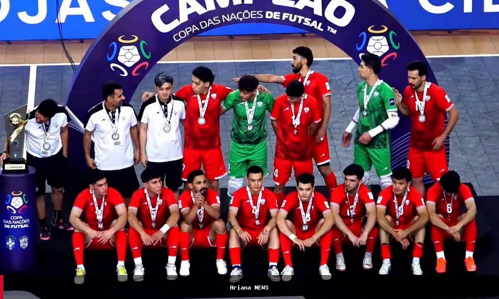 افغانستان در فینال جام ملت‌های فوتسال 2026 با نتیجه 6-0 به برزیل باخت و نایب قهرمان شد