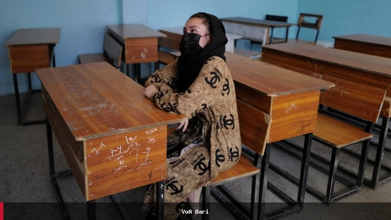 پنج سال بسته بودن مکاتب دختران در افغانستان