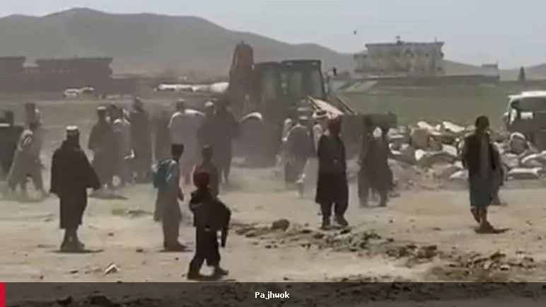 درگیری بر سر مالکیت زمین در غزنی؛ جان یک راننده لودر گرفته شد