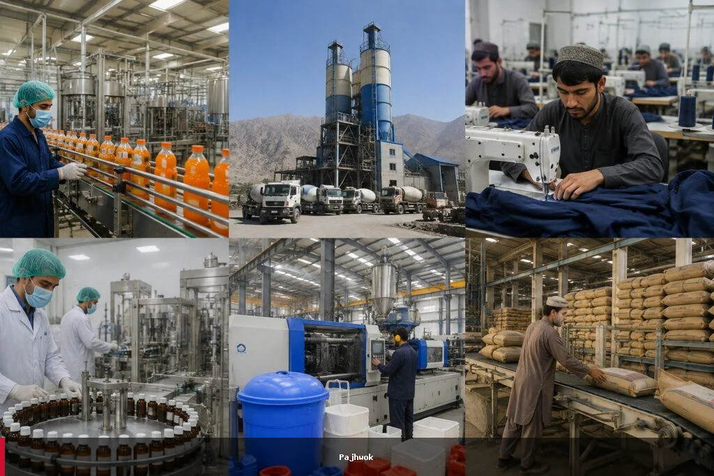 در پنج سال گذشته بیش از ۳۵۰۰ کارخانه در افغانستان تأسیس شده است
