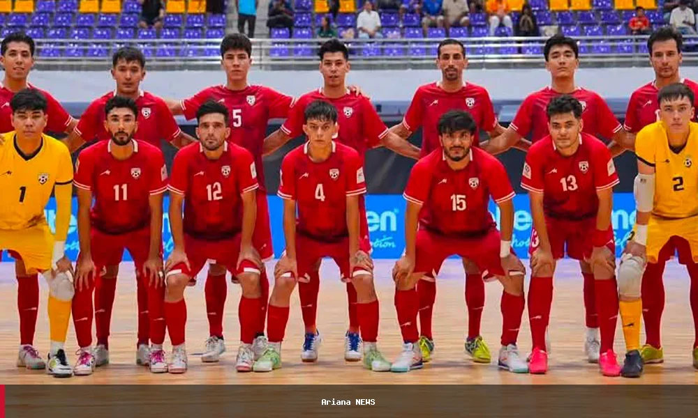افغانستان د فټسال قاره ییز اتلولي په قوي بریا پای ته ورسوله