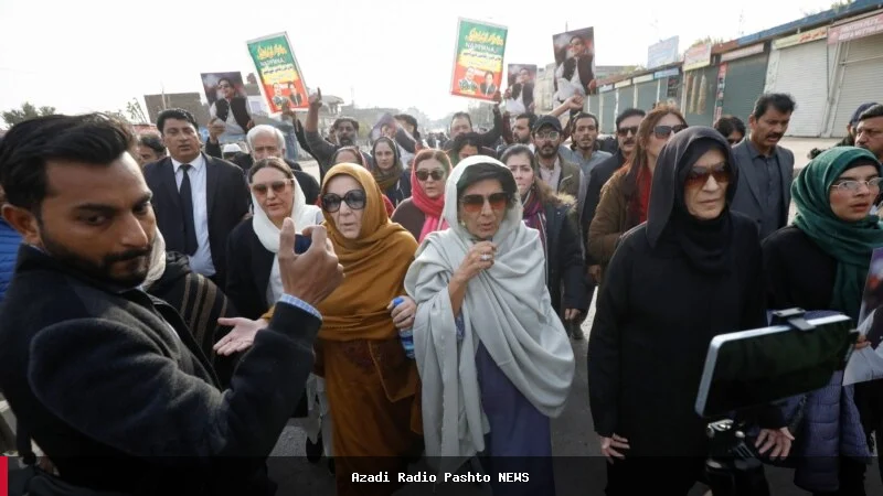علیمه خان، خواهر عمران خان، در لاهور توسط پولیس بازداشت شد
