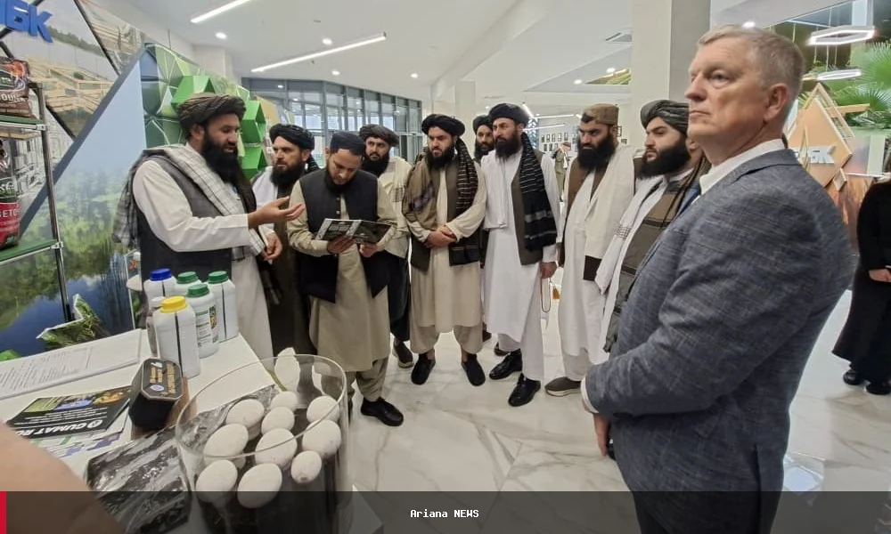 هیئت عالی‌رتبه افغان از کارخانه‌های تولیدی بلاروس دیدن کرد